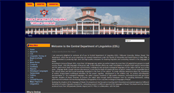 Desktop Screenshot of cdltu.edu.np